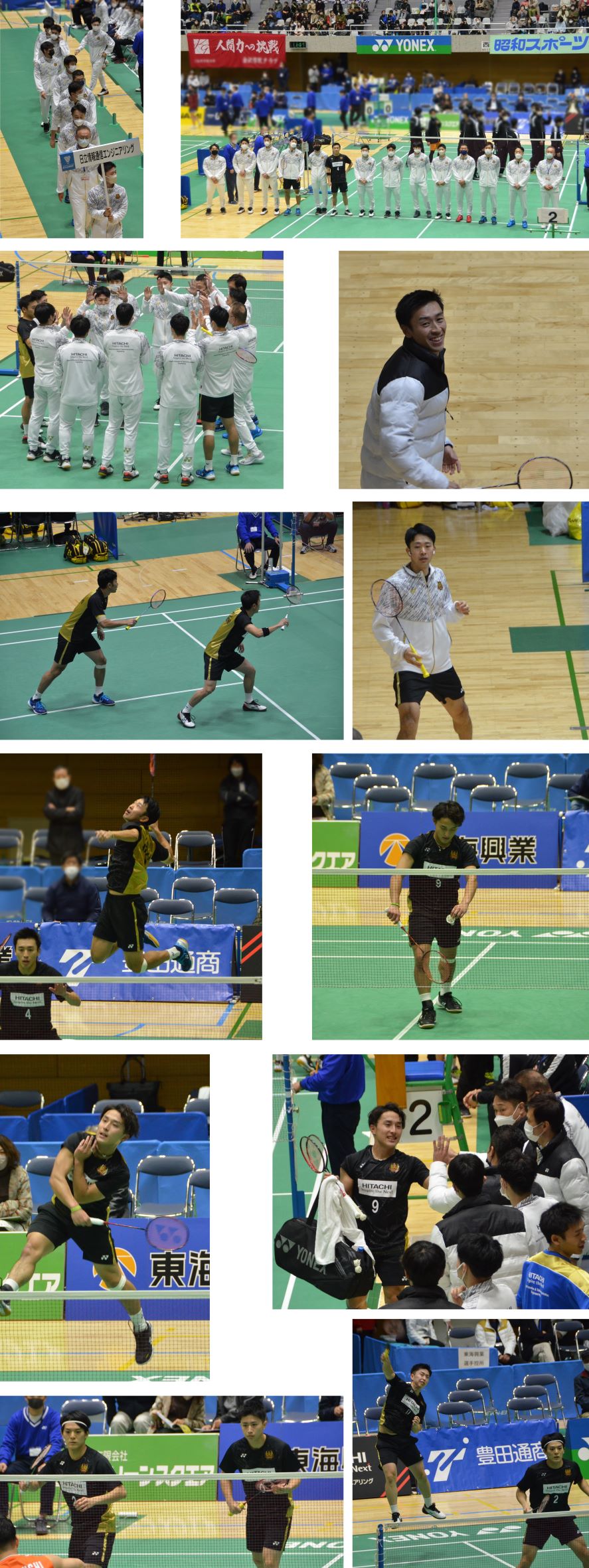 ʐ^FBADMINTON S/J LEAGUE 2022̗lq