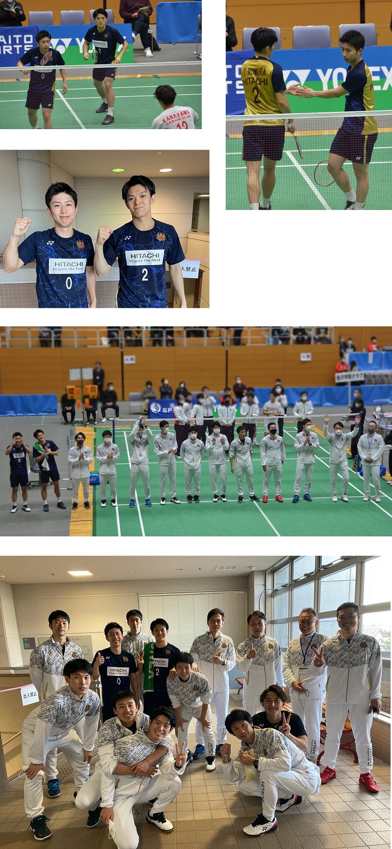 ʐ^FBADMINTON S/J LEAGUE 2022V̗lq2