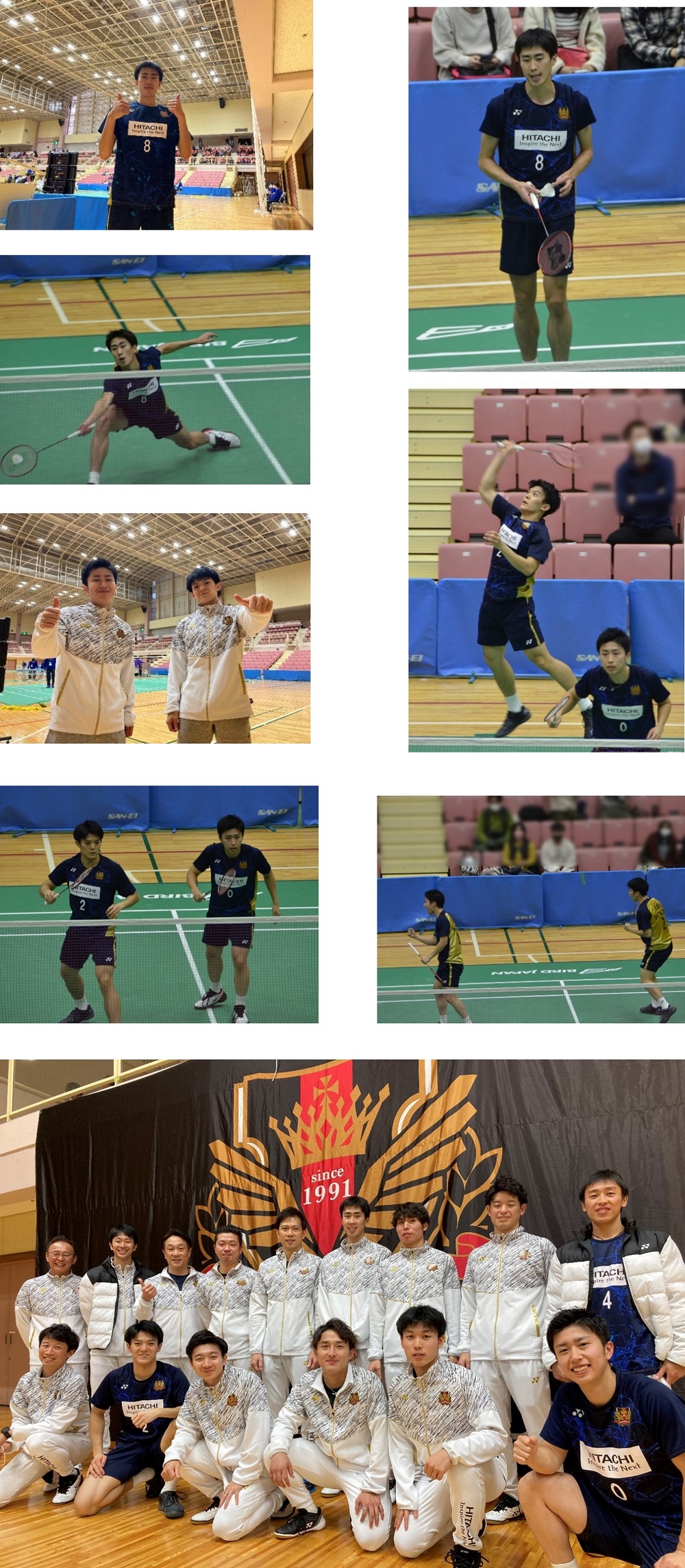 写真:BADMINTON S/J LEAGUE 2022ひたちなか大会の様子2