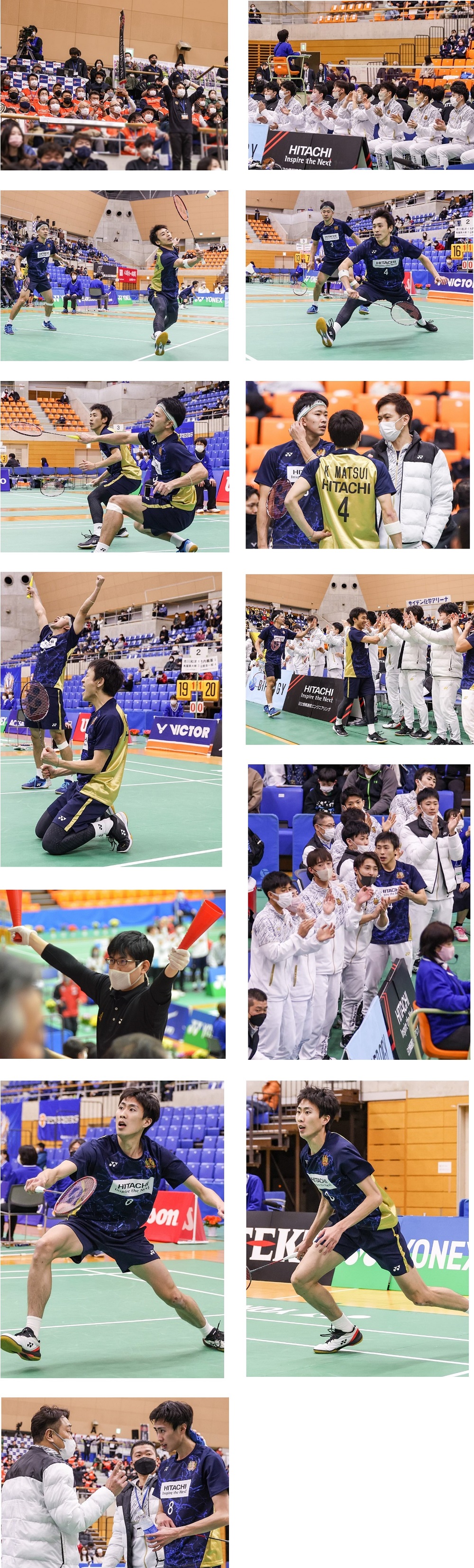 ʐ^FBADMINTON S/J LEAGUE 2022 TOP4 TOURNAMENT̗lq1