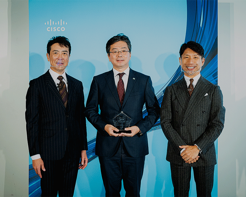 uFY21 Cisco Japan Partner Awardv܎